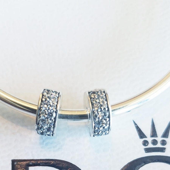 ⚘️Authentic Pandora MOTHER'S BRACELET 4pc GIFT 🎁 SET - Picture 6 of 11